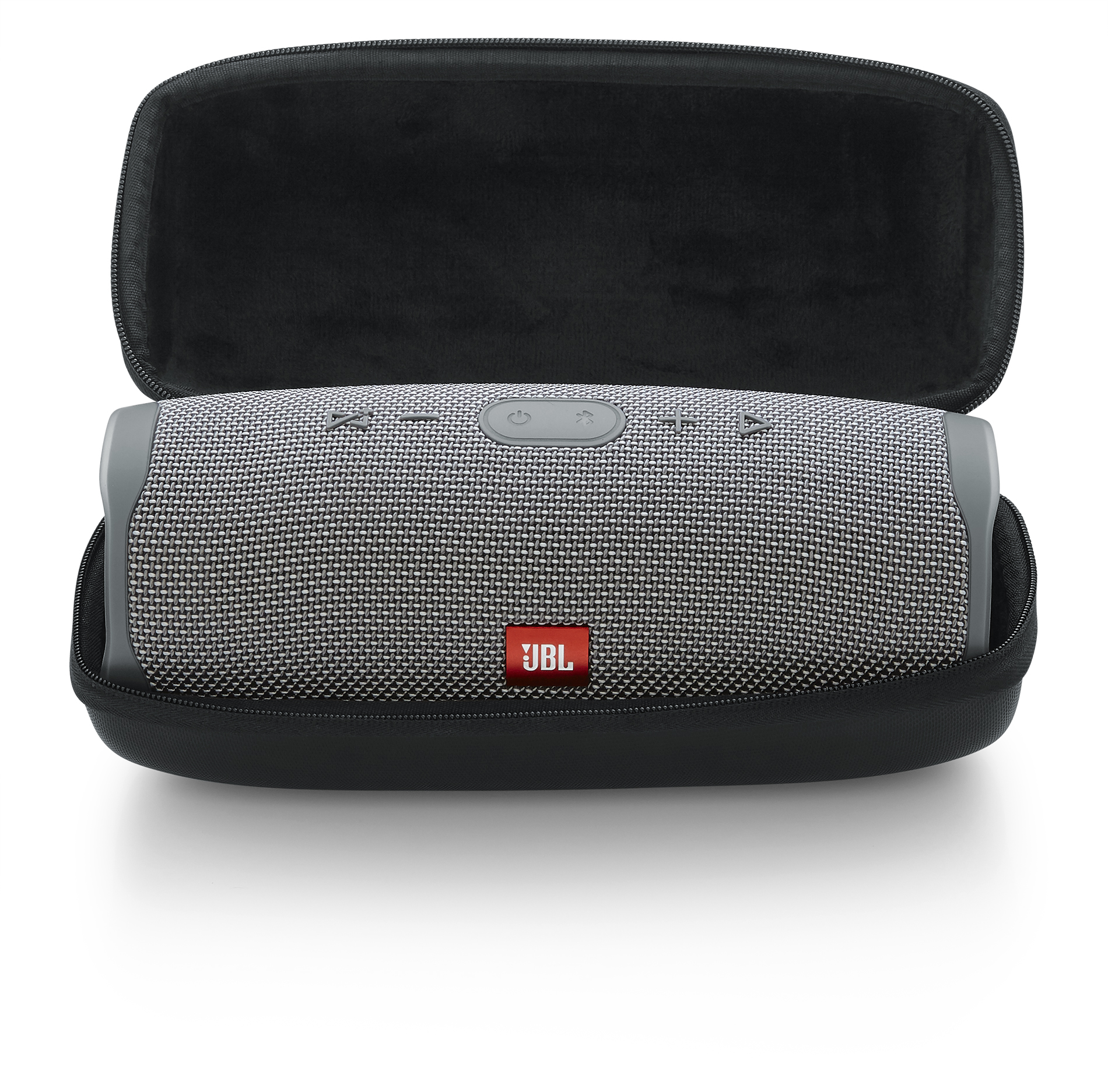 JBL Charge 4 White Portable Bluetooth Speaker w/Case 